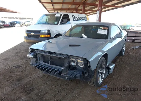 2020 Dodge Challenger Sxt z USA, uszkodzony, nr VIN 2C3CDZAG5LH213645